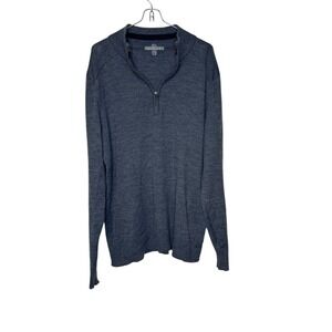 Smartwool Men's Sweater Half Zip Ridge Knit Jersey Long Sleeve Pullover Medium‎
